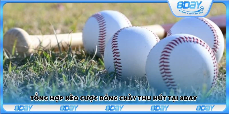 Tổng hợp kèo cược bóng chày thu hút tại 8Day