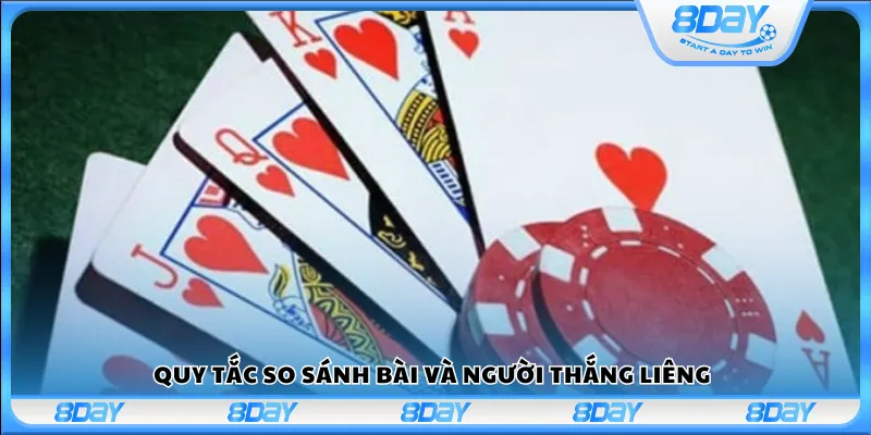 Quy tắc so sánh bài và người thắng Liêng