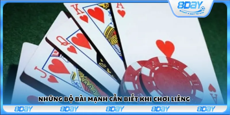 Những bộ bài mạnh cần biết khi chơi Liêng