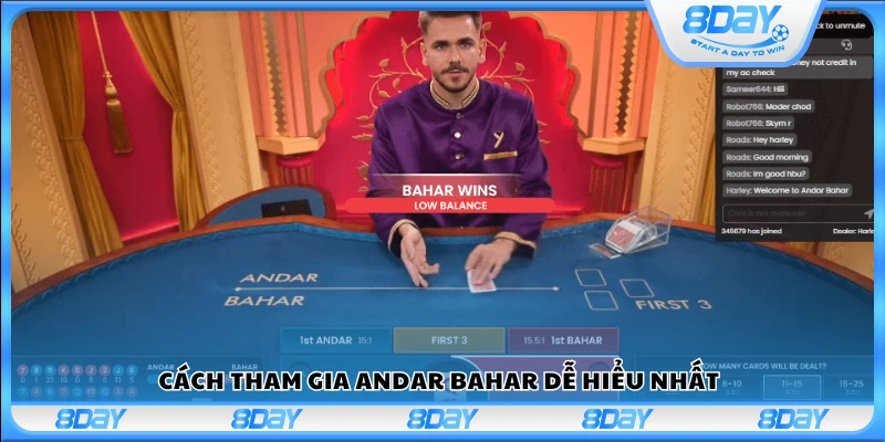 Cách tham gia Andar Bahar dễ hiểu nhất