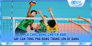 Cá cược Bóng chuyền 8Day – Gay cấn từng pha bóng thắng lớn dễ dàng